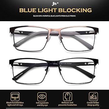 Amazon.com: JM Progressive Multifocus Reading Glasses Men
